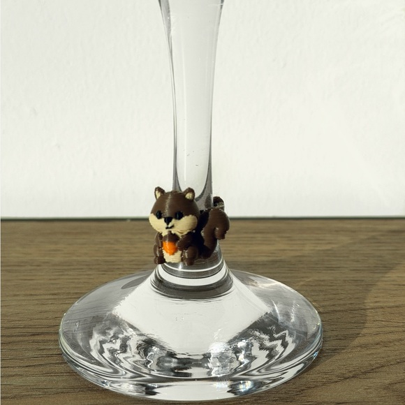 Thanksgiving 3D Printed Fall Wine Tags Set #2 - Picture 4 of 6